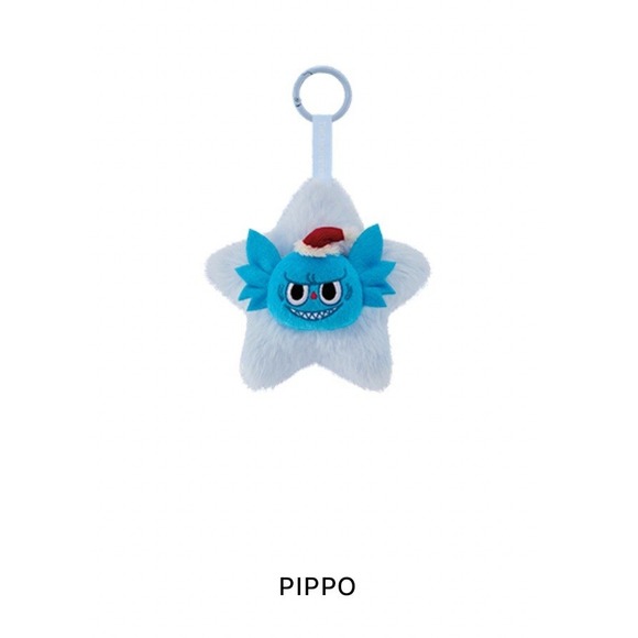 POP MART Other - Popmart Authentic The Monsters Classic Series Sparkly‎ Plush Pendant PIPPO - US
